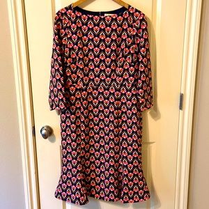 Size 12 Boden Trumpet Hem Dress
